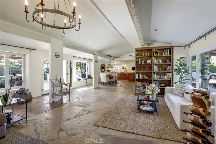 Living room looking toward the dining area