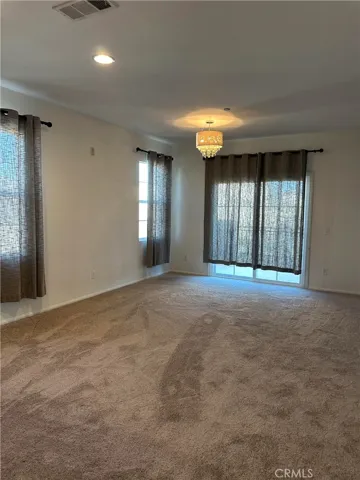 family room on the second floor