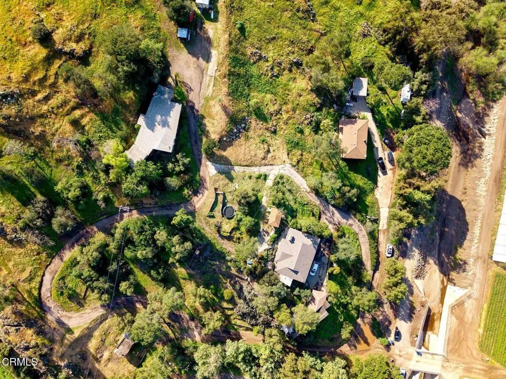 Aerial shot of Properties