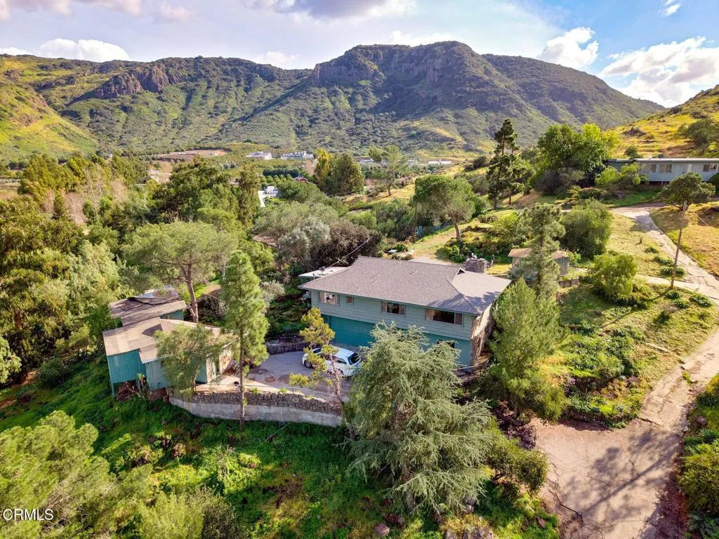 Aerial of Middle House