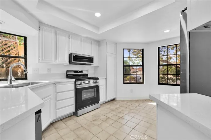 Newly Remodeled Kitchen with new appliances and countertops