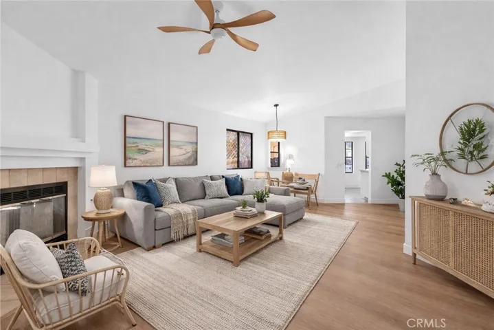 Virtually Staged Living Area