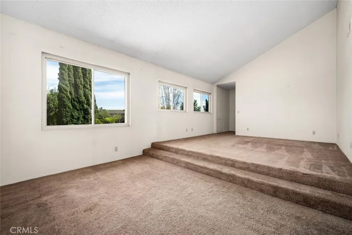 Two level primary suite with tons of natural light.