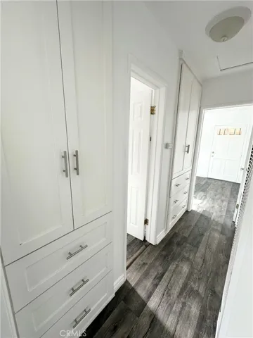 Hallway Closet Cabinets with Storage Shelves and Drawers