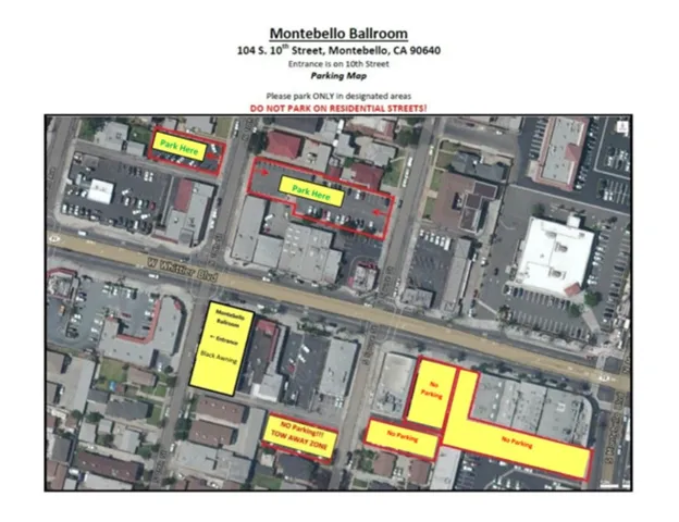 Available Parking Areas