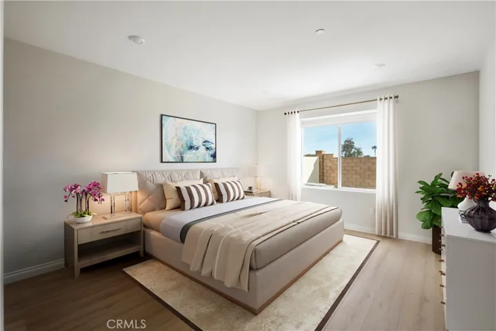 Primary Bedroom - Virtually Staged.