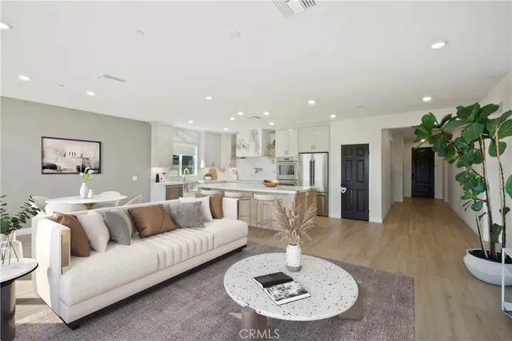 Family Room and Dining Area - Virtually Staged.