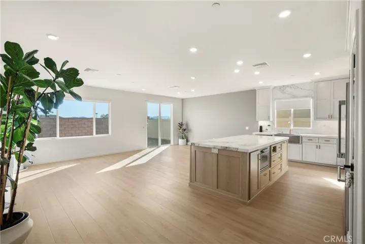 Great Room - showing family room, dining area and kitchen