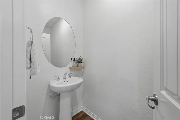 Downstairs half bath