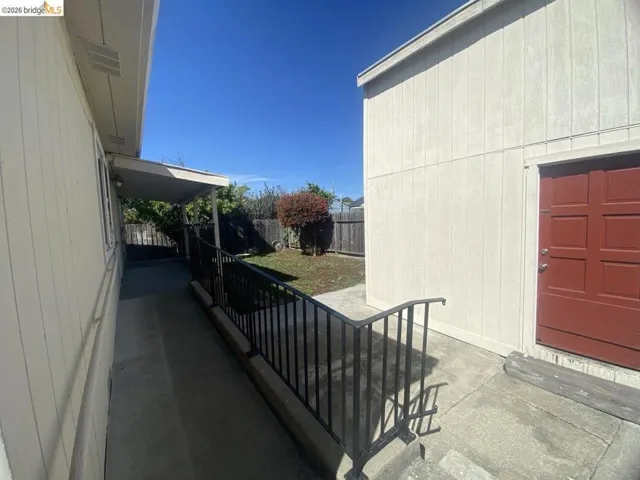 Doorway to property
