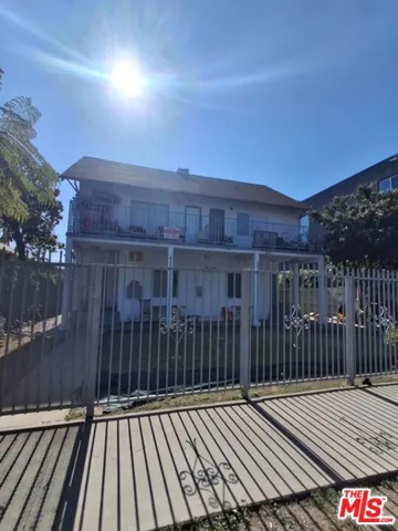 Front view from street