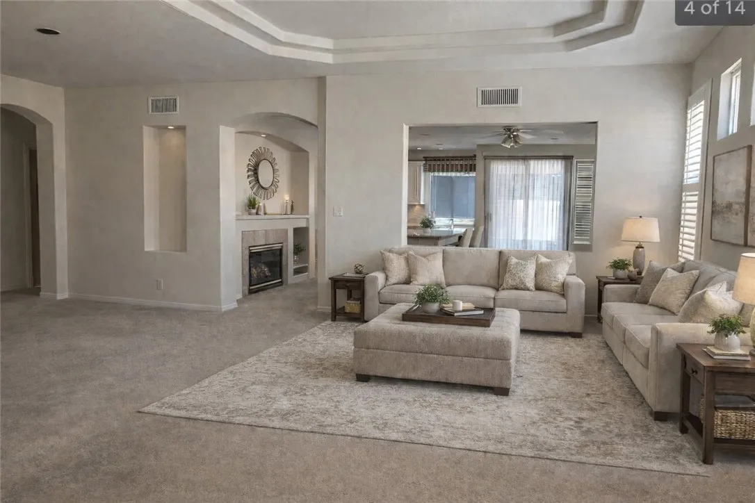 Staged photo Living Room