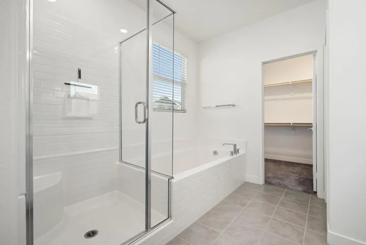 Primary Shower & Tub