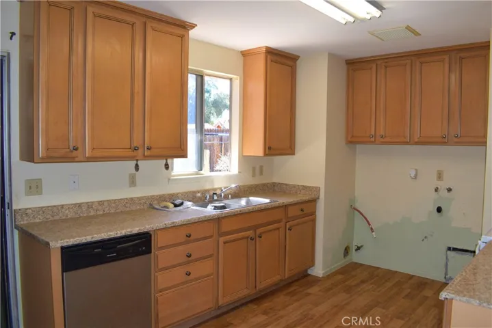 Kitchen view from living room