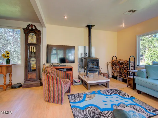View of living room from entry