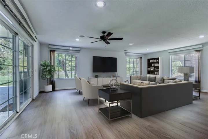 Virtually staged Digitally staged