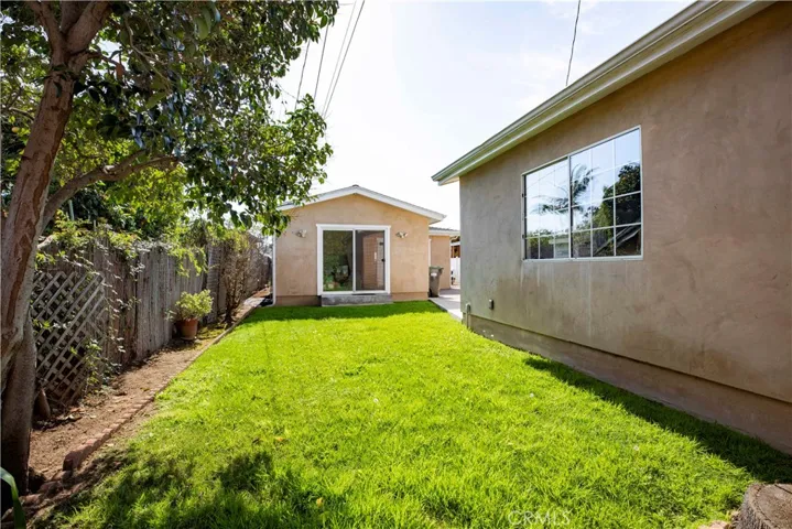 Rear Grassy Yard