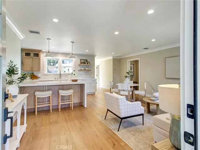 Open and expansive living space with