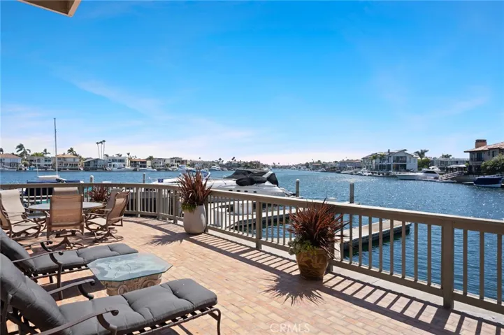 Cantilevered Patio with Panoramic views of Christiana Bay