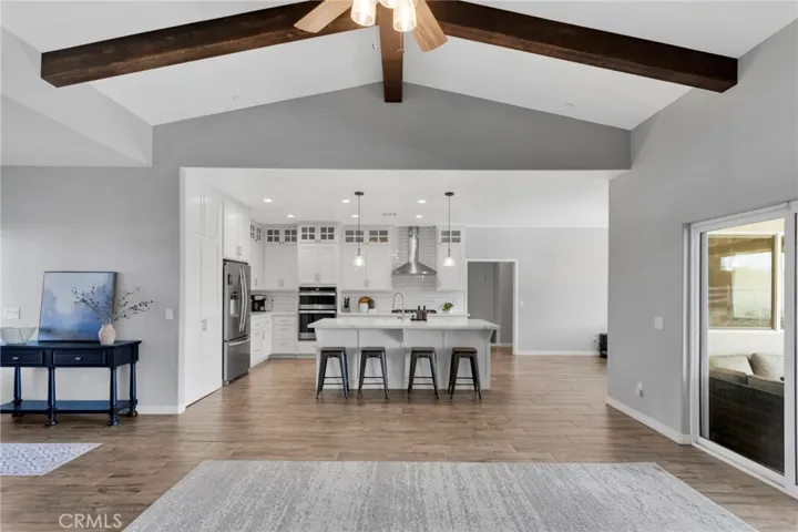 Open living area for relaxing