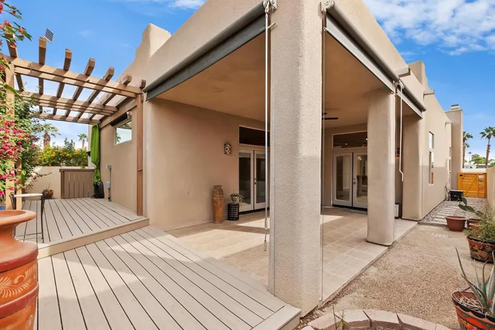 Rear Custom Patio