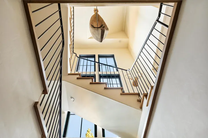 Staircase view up