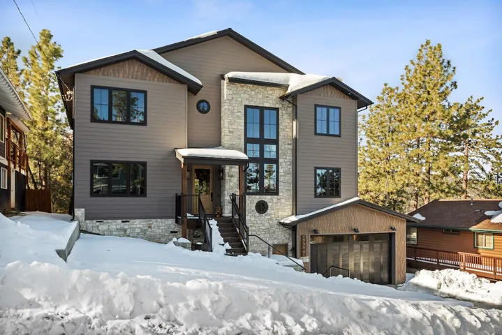 Exterior front with snow 1