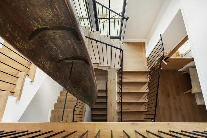 Staircase view down
