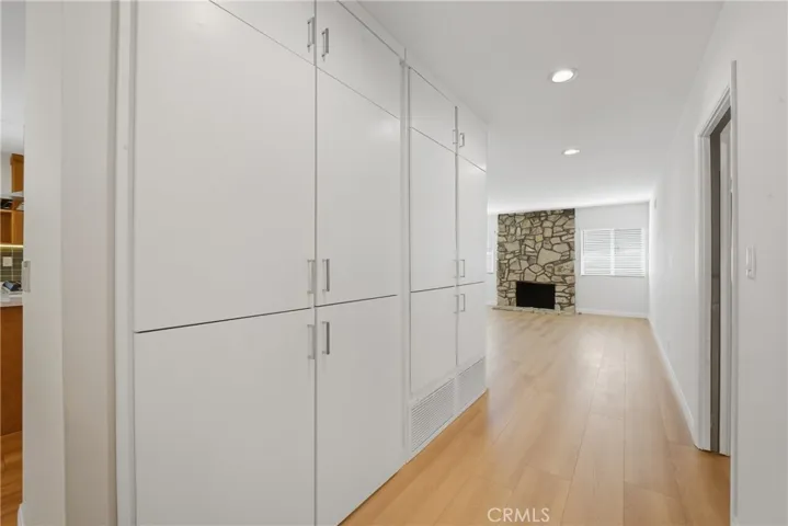 Hallway linen closets