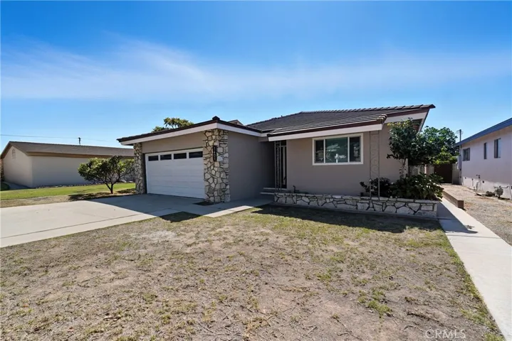 Picture take from the west side of the home