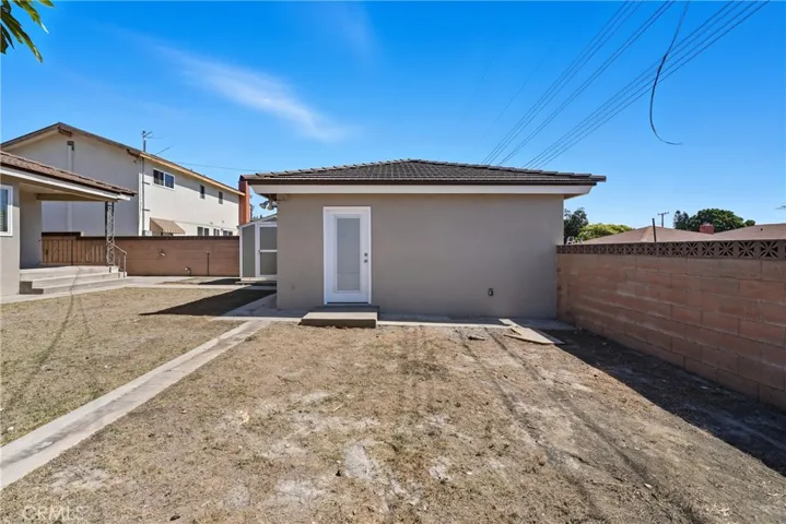 2nd view of the 20 x 24 view of the permitted workshop that can be converted to an ADU