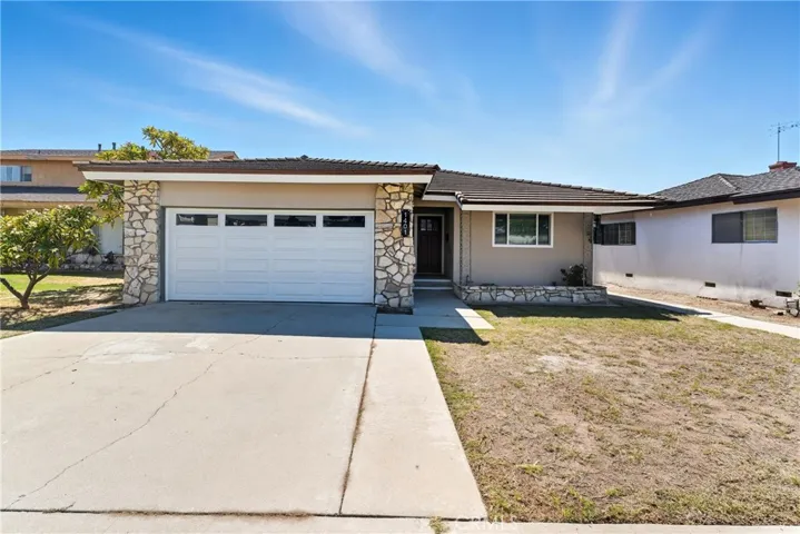 front of the home