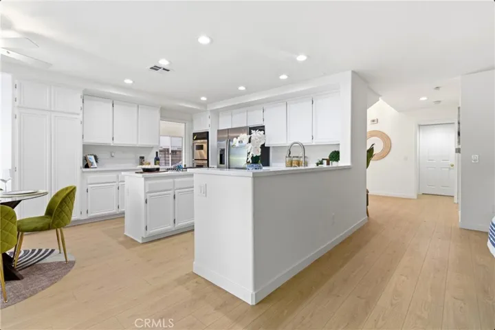 Open concept kitchen