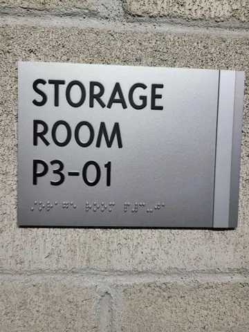 storage cage in P3