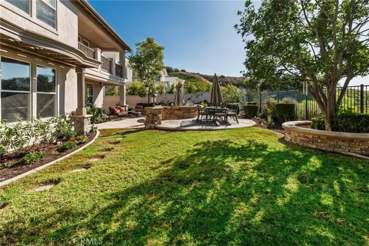 Right Angle View of Back Yard