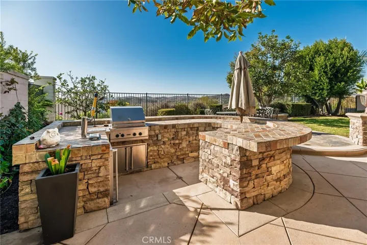 Left Angle of BBQ Area and View
