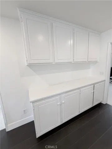 plenty of storage upstairs with these linen cabinets...