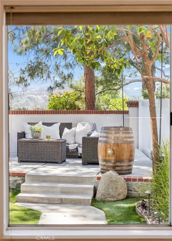 View from kitchen window.