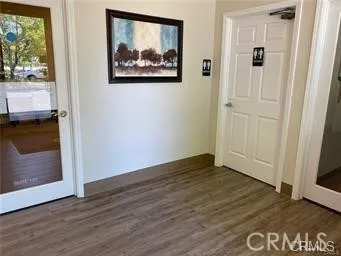 Lobby- Restroom door