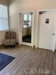 Lobby- Restroom door