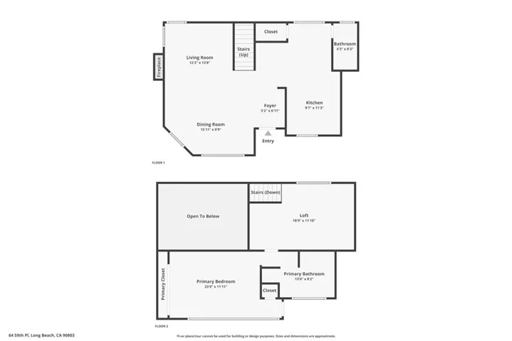 Unit #66 - first & second living levels combined.