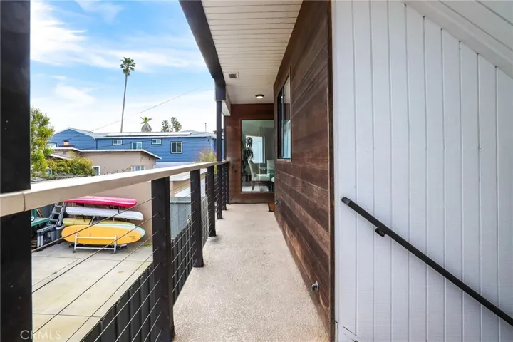 Balcony to front door of Unit #66