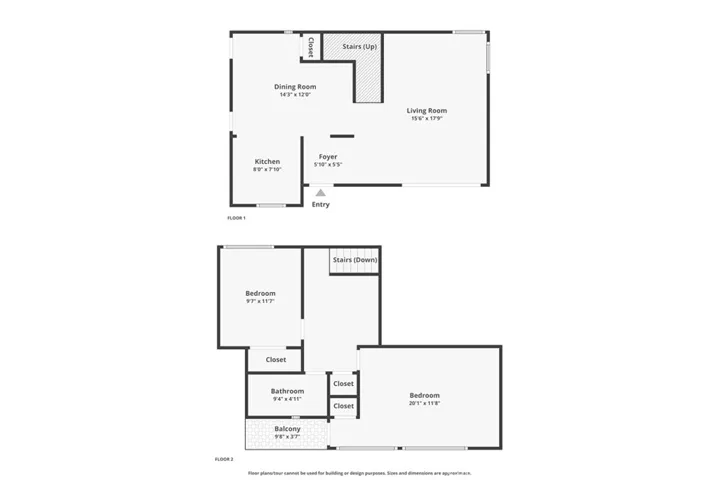Unit #64 - first & second living levels combined.