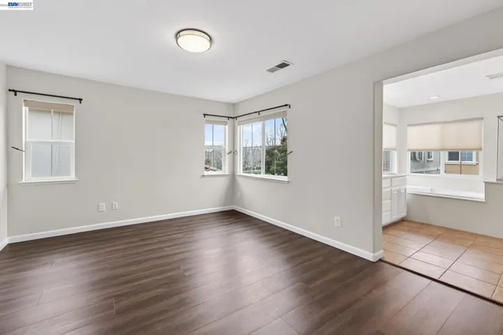 Primary bedroom without virtual staging