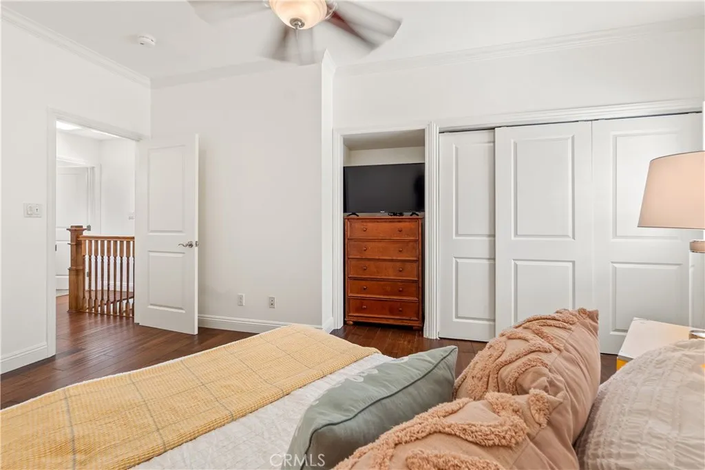 Bedroom #2 - Spacious with recessed lights, ample closet space, and  plantations shutters.