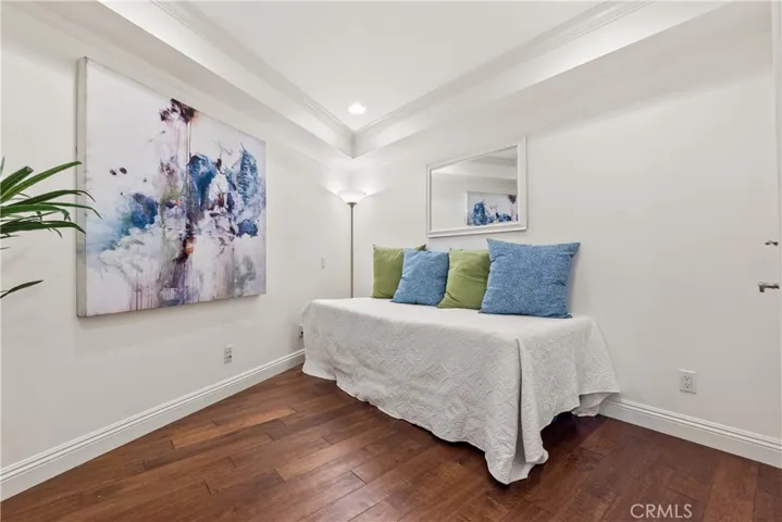 The versatile bonus room ideal for a home office, guest bedroom, studio, or study space.