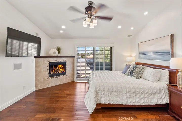Well-appointed primary suite featuring a large walk-in closet and a serene, spa-like bath designed for relaxation.