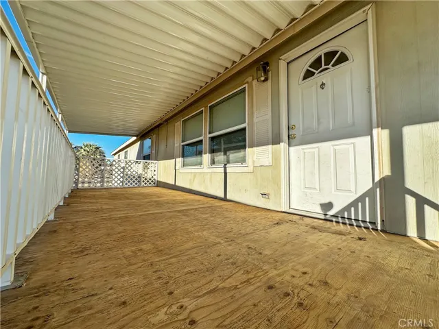 Patio Side Main Entrance