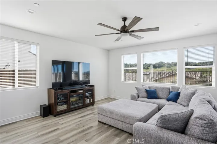 Living Room With Wonderful Views Of Orcutt Hills.