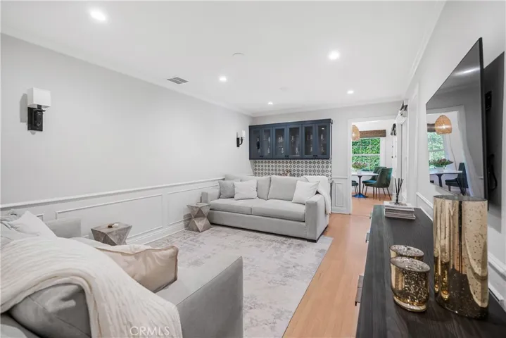 DEN WITH THE CUSTOM DRY BAR